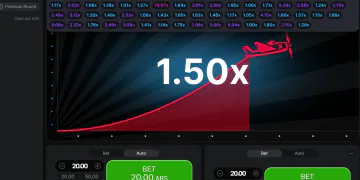 Aviator Demo Gameplay Screenshot